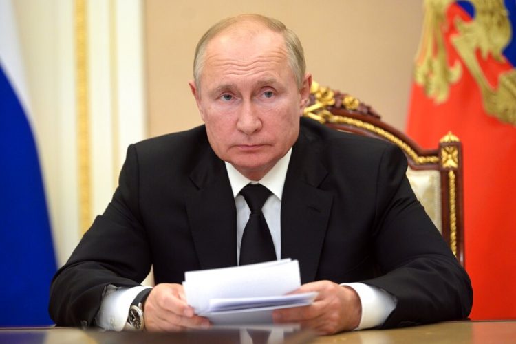 Tue. 8:36 a.m.: Putin in self-isolation due to COVID cases in inner circle